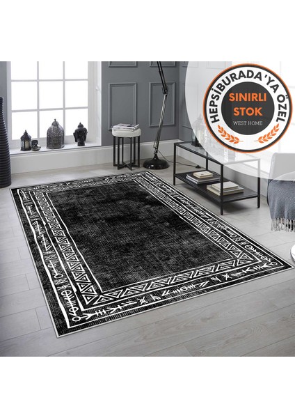Dijital Baskı Yıkanabilir Kaymaz Taban Salon Halısı Mutfak Halısı Yolluk