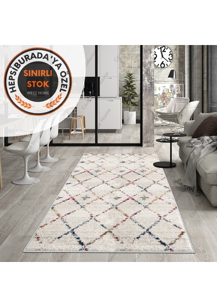 Dijital Baskı Yıkanabilir Kaymaz Taban Salon Halısı Mutfak Halısı Yolluk