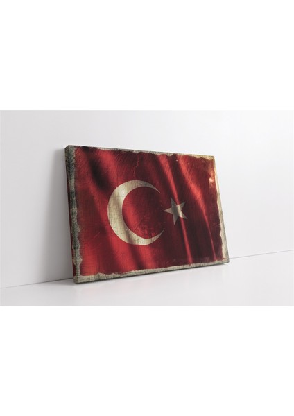 Türk Bayrağı Kanvas Tablo