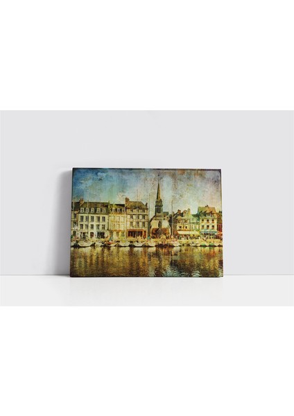 Venedik Kolaj Fotoraf Kanvas Tablo