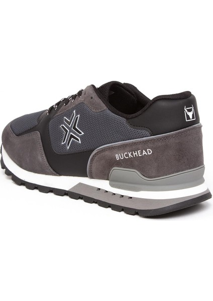 BUCK4022 Fundamental Unisex Gri Spor Ayakkabı