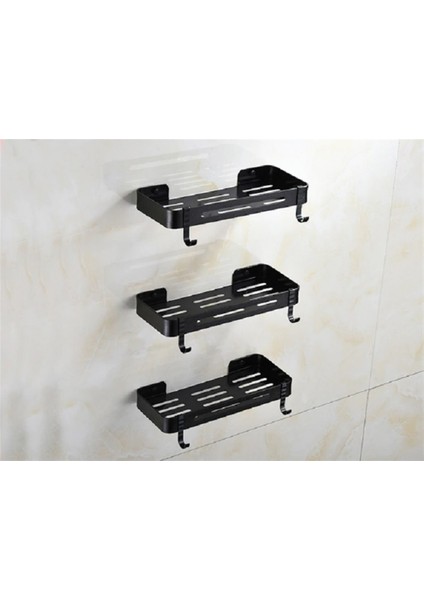 -Metal Banyo Düzenleyici Organizer Şampuan Rafı