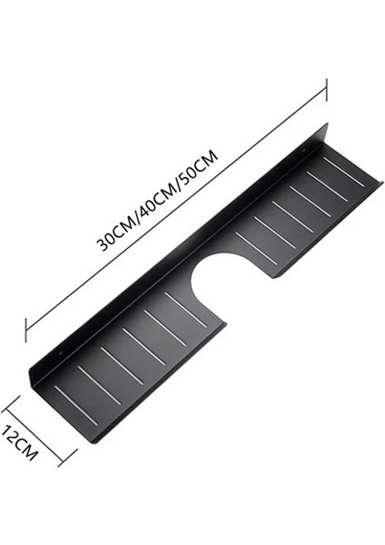 Metal Banyo/mutfak Düzenleyici Organizer Şampuan Rafı-50 cm indirimleri