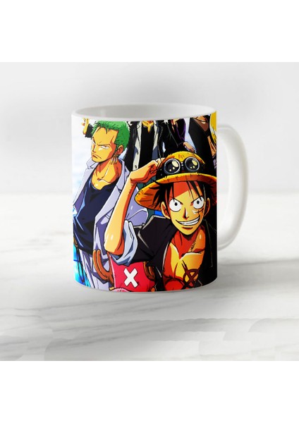 One Piece Efsanesi Model 3 Kupa Bardak