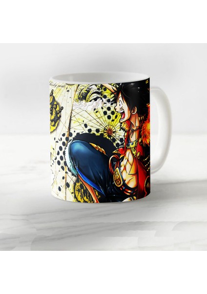 One Piece Efsanesi Model 18 Kupa Bardak