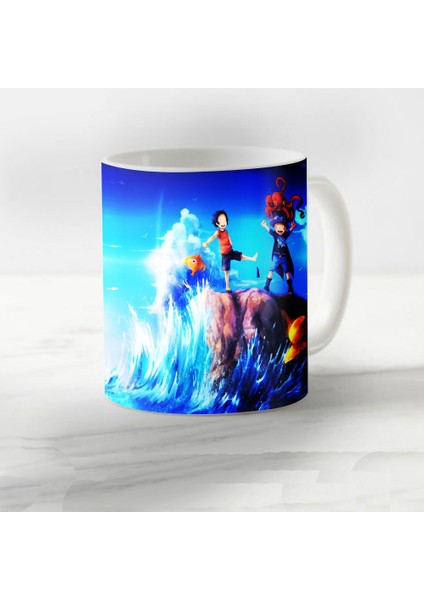 One Piece Efsanesi Model 17 Kupa Bardak