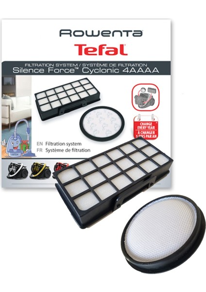 Rowenta RO7676EA X-Tream Power Uyumlu Filtre Seti