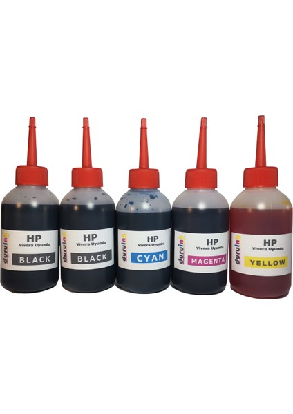 Hp 1312 1315 1317 (27 28) Kartuş Dolum Seti 5 Li Set 5X100ML Mürekkep fiyatları