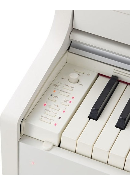 AP-470 Dijital Piyano Mat Beyaz Kulaklık+Tabure