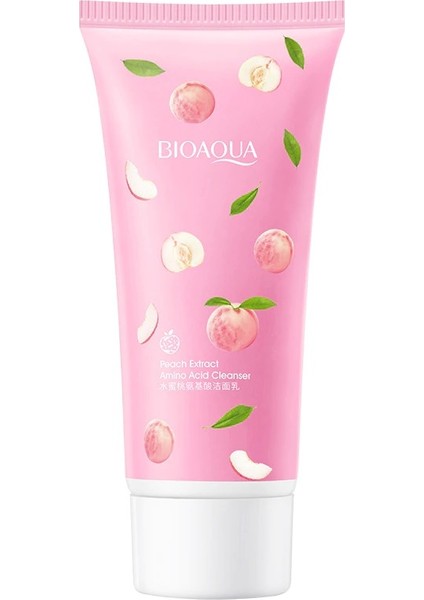 Bıoaqua Şeftali ve Amino Asitli Hassas Yüz Temizleyici 100 gr