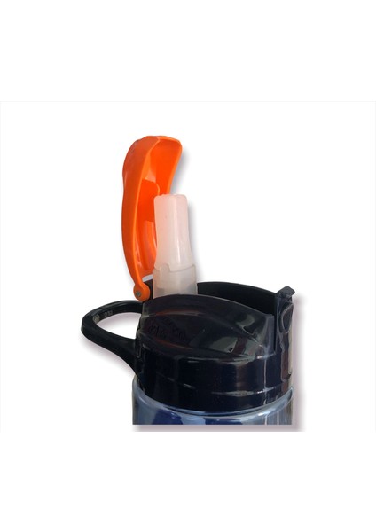 Amazon Tritan Pipetli Matara 600ML - Lacivert