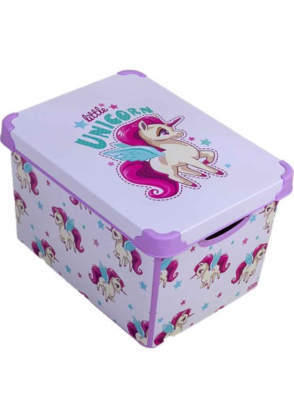 Style Box Unicorn Dekoratif Kutu Set - 2x 20 Litre