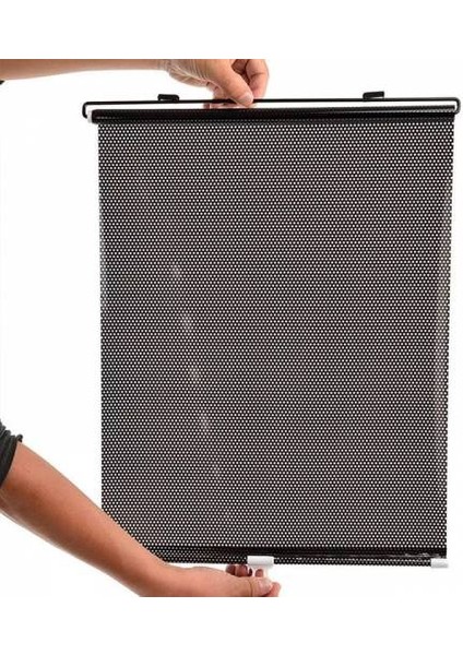 Polham Katlanabilir 45X125CM Araç Ön Cam Güneşlik Oto Perde Brandası Ev Araç Çok Amaçlı Perde