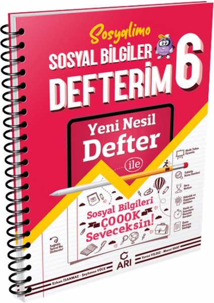 6.Sınıf Defterim Serisi Set (Türkçe,Matematik,Fen,Sosyal)