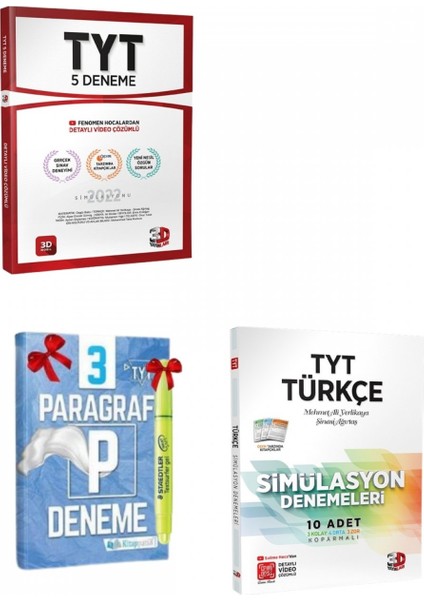 TYT 5' Li Genel Deneme - Türkçe 10' Lu Simülasyon Deneme