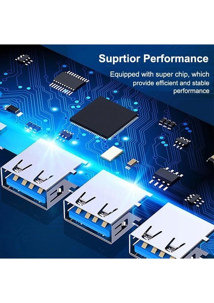 USB 3.0 To 4 Port USB 3.0 Çoklayıcı Dönüştürücü Adaptör Otg