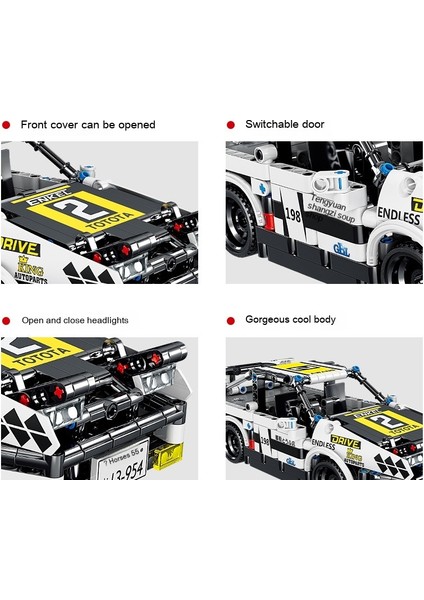 Yarış Arabası Yapı Oyuncak (Yurt Dışından)