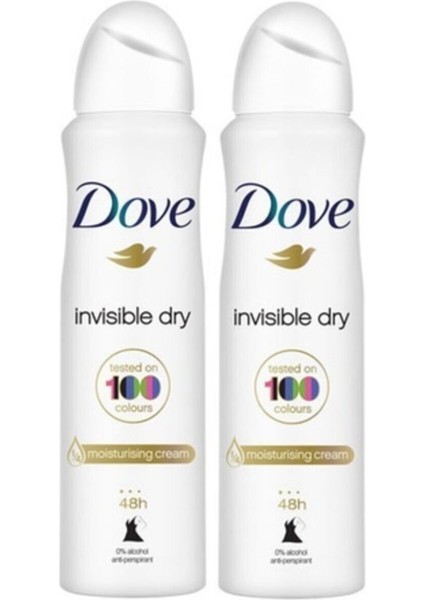Kadın Deodorant Anti-Perspirant Invisible Dry 150 ml - 2'li Avantaj Paketi