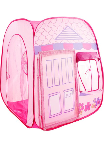 Ev Şeklinde Çocuk Oyun Çadırı - Pembe (Yurt Dışından)