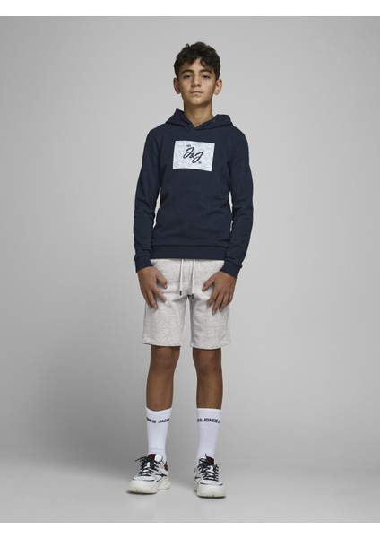 Jack & Jones Logo Detayli Sweat Sort-12165944