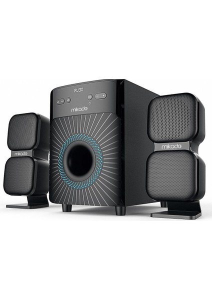 MD-360BT 2+1 38W Bt/aux/usb/fm/led Ekran Multimedia Speaker