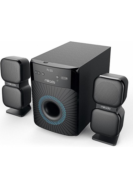 MD-360BT 2+1 38W Bt/aux/usb/fm/led Ekran Multimedia Speaker