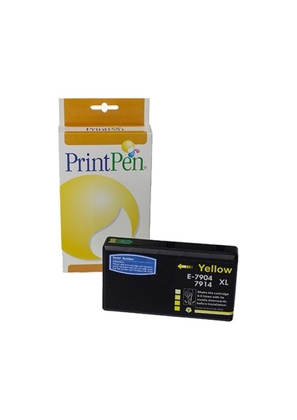 Epson T79XL (C13T79044010) Yellow Yüksek Kapasite (25, 0ml-2k) Sarı Kartuş