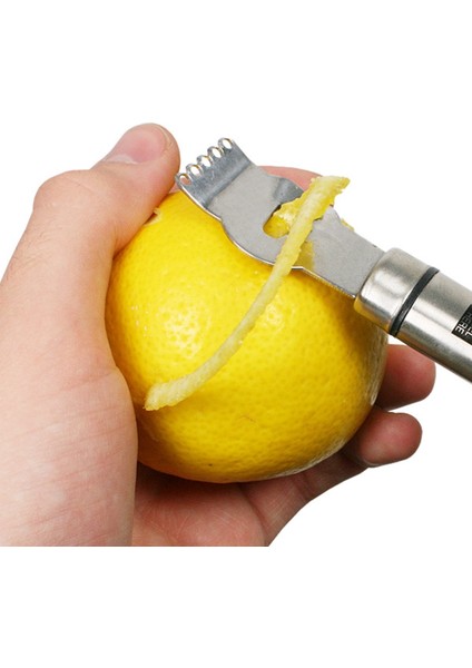 Narenciye Portakal Limon Kabuk Çizici Sıyırıcı Soyucu Rende
