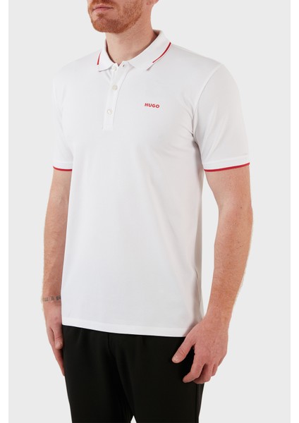 Pamuklu Slim Fit Düğmeli Polo T Shirt Erkek Polo 50467344 100