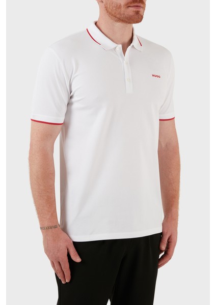 Pamuklu Slim Fit Düğmeli Polo T Shirt Erkek Polo 50467344 100