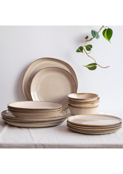 Sand Geo Tabak 23 cm 6 Parça fırsatları