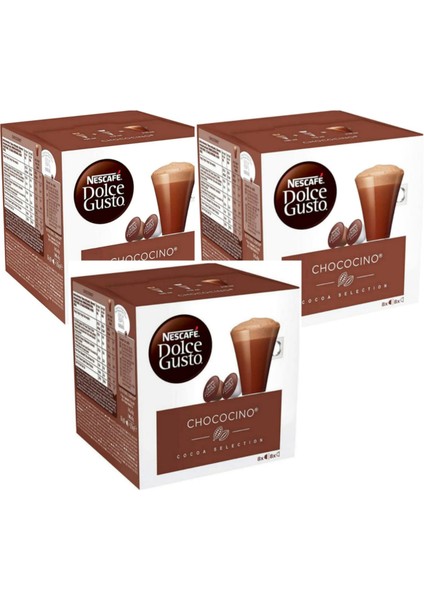 Dolce Gusto Coffee Chococino 16 Kapsül x 3 Paket
