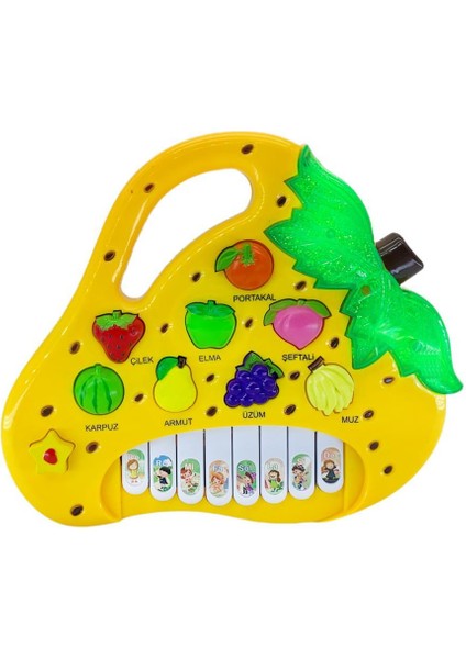 Türkçe Sesli Meyveleri Tanıyalım Meyve Piyanom