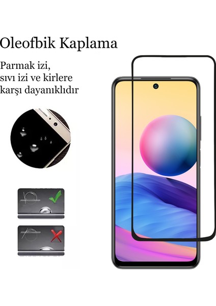 Xiaomi Redmi Note 10 5g Kırılmaz Cam 5d Tam Kaplayan 9h Temperli Ekran Koruyucu