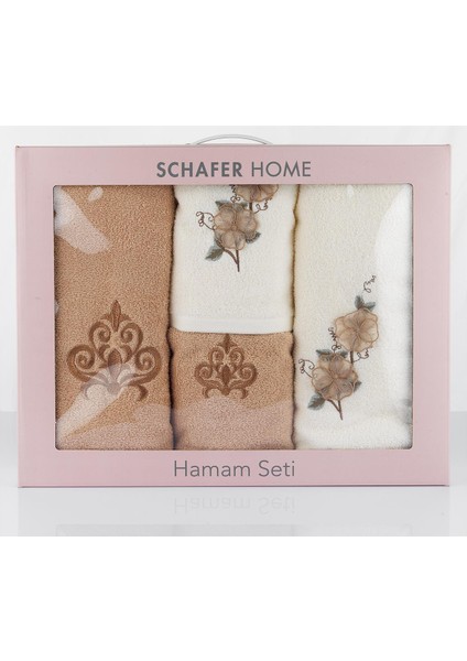 Aura Hamam Seti- 4 Parça-Bej fiyatları