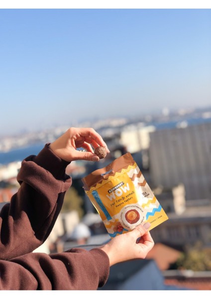 Wow - Yer Fıstığı Dolgulu Protein Topu Şeker Ilavesiz Sağlıklı Atıştırmalık 90GR x 6 Paket fiyatları