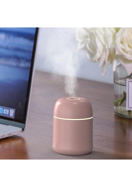 Taşınabilir LED USB Mini Araba Ev Hava Nemlendiricisi Aroma Yağ Difüzör Sis Temizleyici Pembe (Yurt Dışından) fırsatları