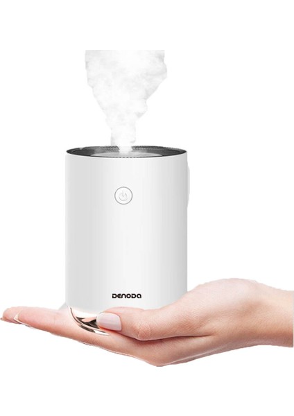Yatak Odası İçin Nemlendirici, Taşınabilir Mini Nemlendirici, USB Masaüstü Beyaz (Yurt Dışından)