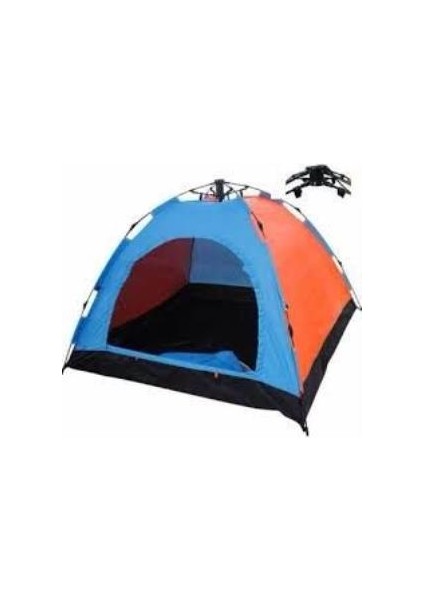 Otomatik Kurulumlu Kamp Çadırı 3 Kişilik (200X150X110)