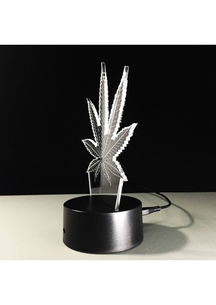 Renk Değiştiren 3D Dekoratif Şekilli LED Lamba - 12CM (Yurt Dışından) modelleri