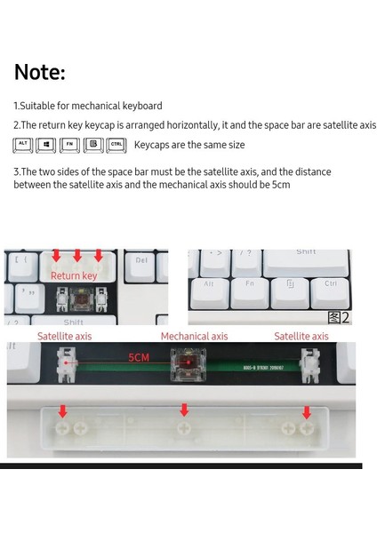 Mekanik Klavye Için 104 Tuş Enjeksiyon Kalıp Pbt Key Kapma Seti - Siyah (Yurt Dışından)