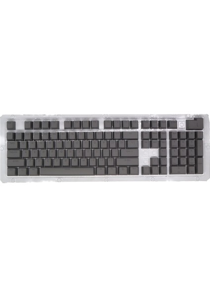 Mekanik Klavye Için 104 Tuş Enjeksiyon Kalıp Pbt Key Kapma Seti - Gri (Yurt Dışından)