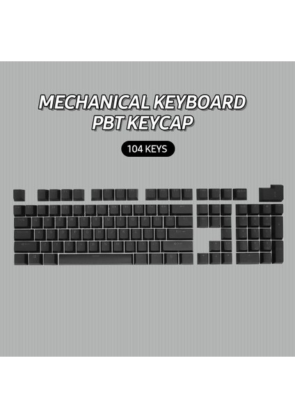 Mekanik Klavye Için 104 Tuş Enjeksiyon Kalıp Pbt Key Kapma Seti - Mor (Yurt Dışından)