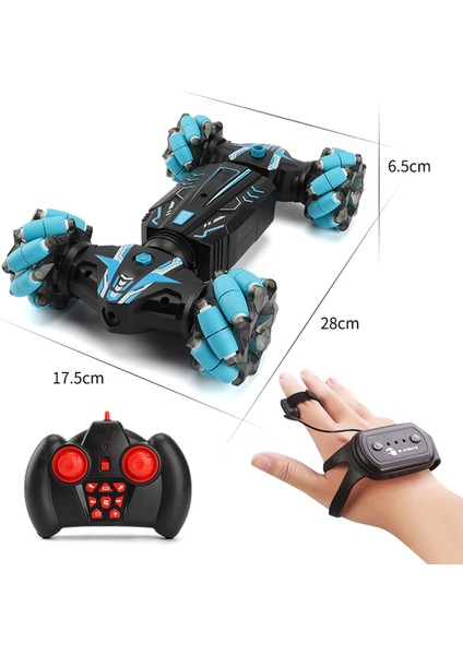 Rc Dublör Araba 4WD 2.4ghz Izle Hareket Sensörü Kontrolü