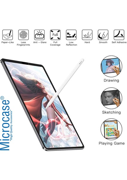 Samsung Tab S8 Ultra X900 Paper Like Kağıt Hissi Veren Mat Ekran Koruyucu modelleri