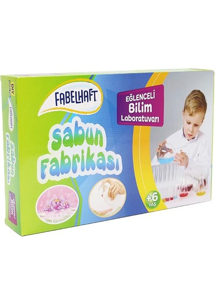 Playtoys Fabelhaft Sabun Fabrikası Eğlenceli Bilim Laboratuvarı