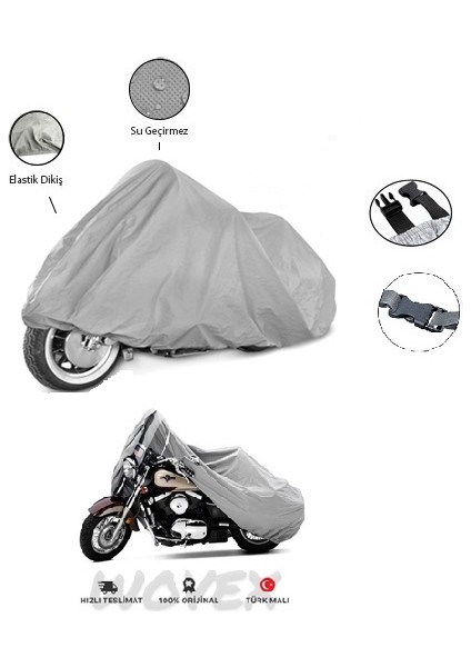 Yamaha Nmax 155 Motosiklet Brandası,branda,örtü(Arka Çanta Uyumlu Değildir)