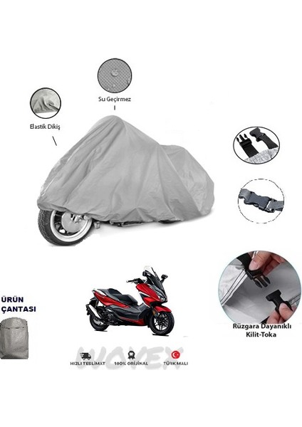 Yamaha Nmax 155 Motosiklet Brandası,branda,örtü(Arka Çanta Uyumlu Değildir) fırsatları