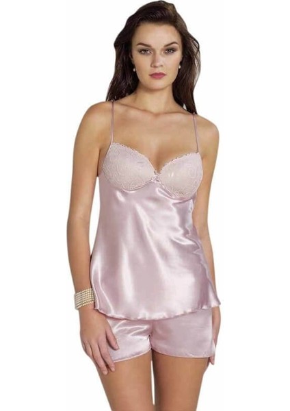 Saten Şort Takım 415 modelleri