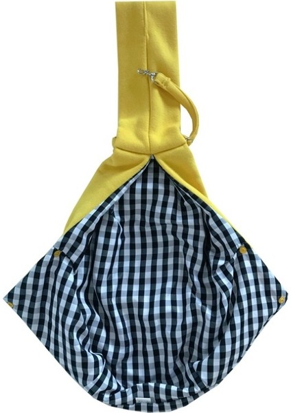 Pet Outing Taşıyıcı Çanta Pamuk Eşleme Omuz Çantası, Renk: Sarı (Yurt Dışından) modelleri